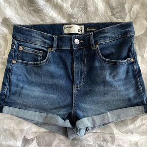 Garage Dark Denim Shorts